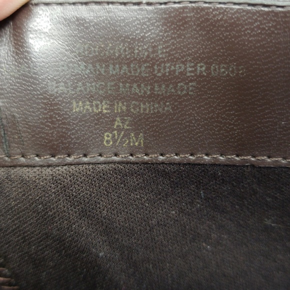 GUC Bandolino Brown Patchwork Knee High Heel Boots - Picture 8 of 8